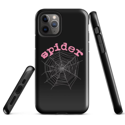 Spider Iphone Black Phone Case