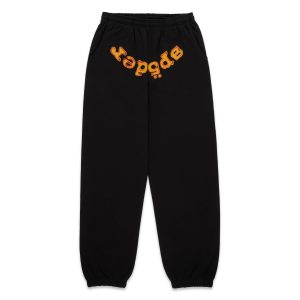 SP5DER BLACK OG LOGO V2 SWEATPANT