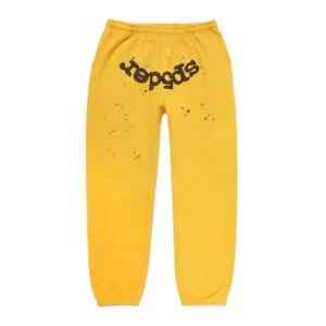 Sp5der Websuit Sweatpant Yellow - Spider Hoodie Official Website